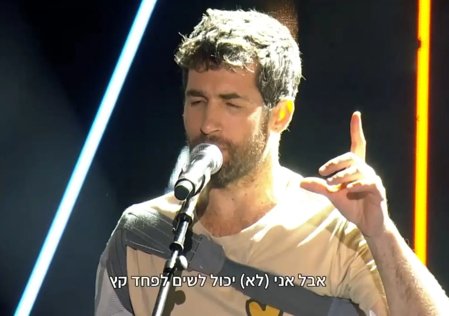שורד השבי שגיא דקל חן יחשוף בפסטיבל ישראל שירים שכתב בשבי