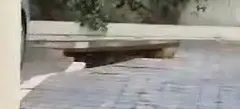 בולען נפער בחניית בניין מגורים ברמת גן - הדיירים פונו