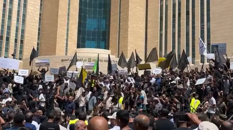 אלפים הפגינו נגד הריסות בתים בנגב; בן גביר: "המדינה לא שטח הפקר"