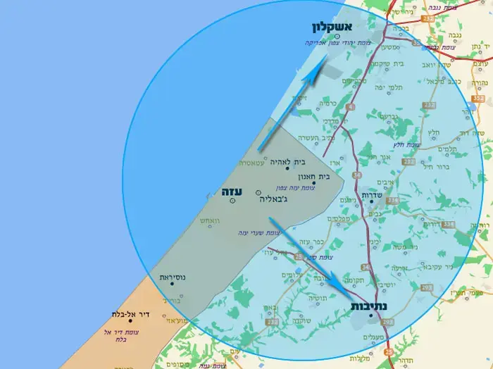 "בסיבוב הבא: טילים על אשקלון ונתיבות"