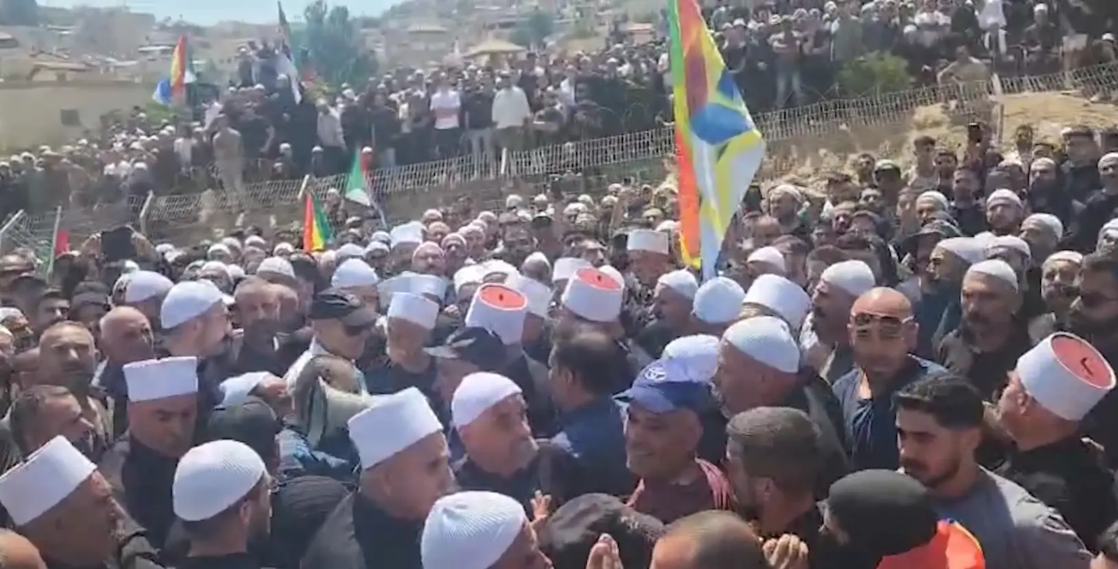 השייח' מואפק טריף באו"ם: "הכירו בטבח הדרוזים כרצח עם"