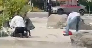 הוכה באכזריות בגלל סיכת דגל ישראל: עצרת נגד אנטישמיות נערכת בגרמניה