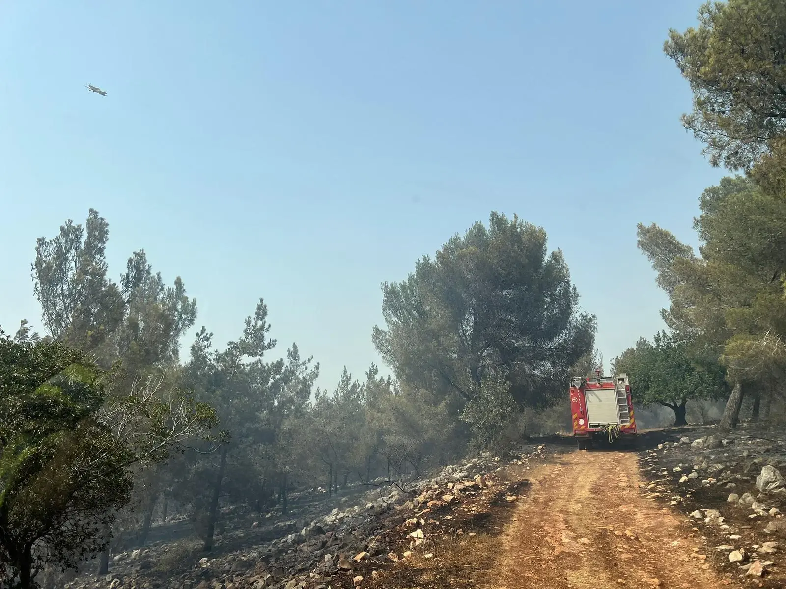 דרמה בצפון: הושגה שליטה על שריפה בנהלל שגרמה לתושבים להסתגר בבתים