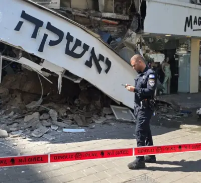 מרפסת קרסה בלב תל אביב - אין נפגעים במקום