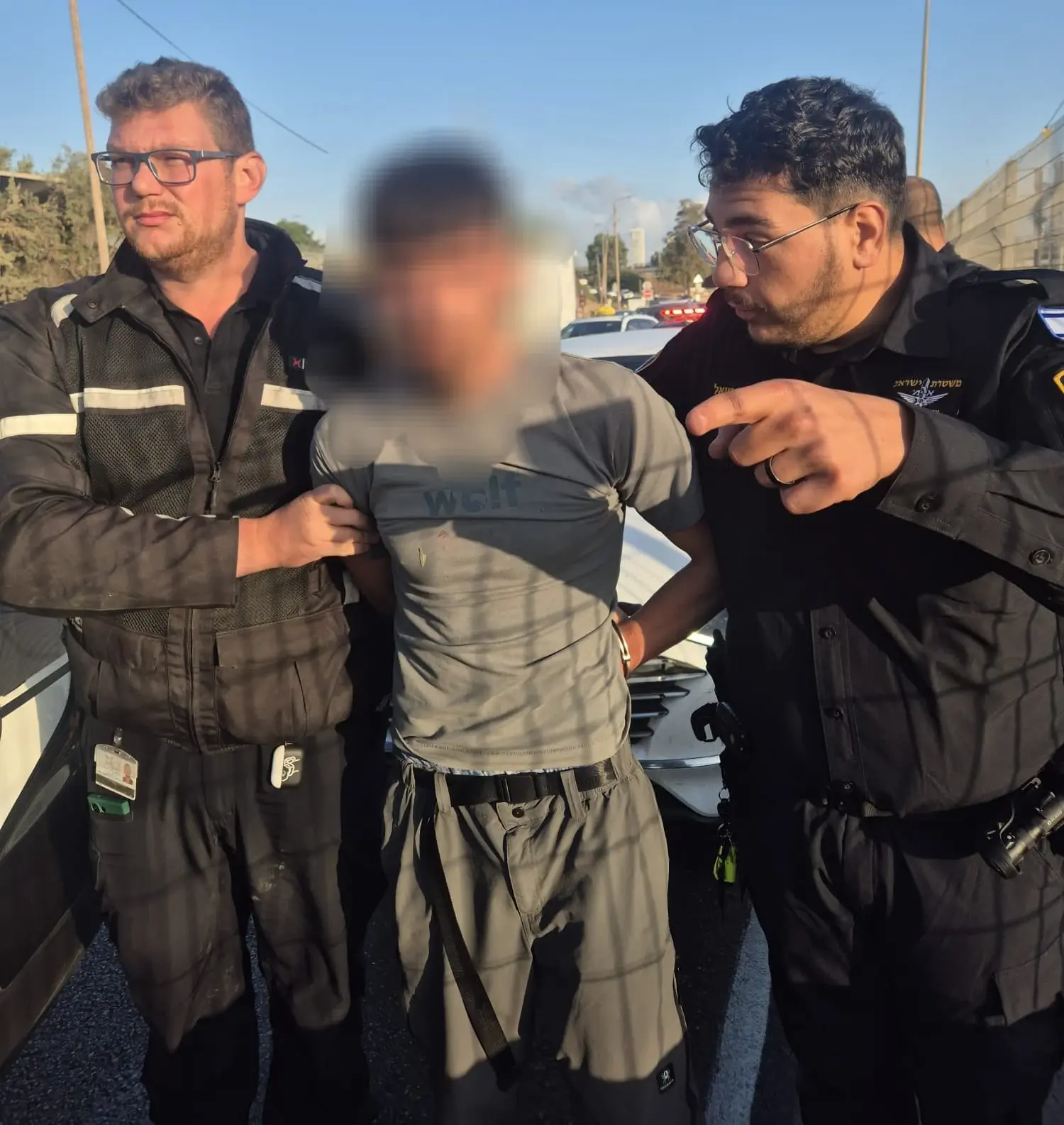 תושב ג'נין נעצר לאחר מרדף – ניסה להימלט ברכב גנוב מתל אביב
