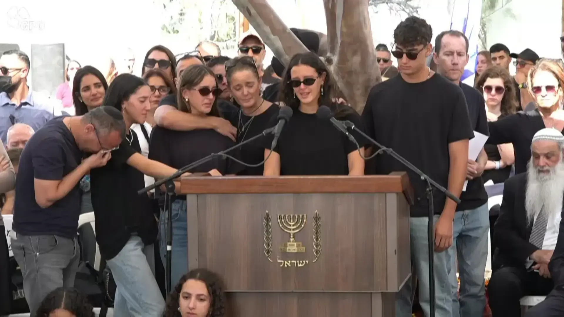 הובא למנוחות יוסי שרעבי, שנחטף ונהרג בשבי חמאס בעזה