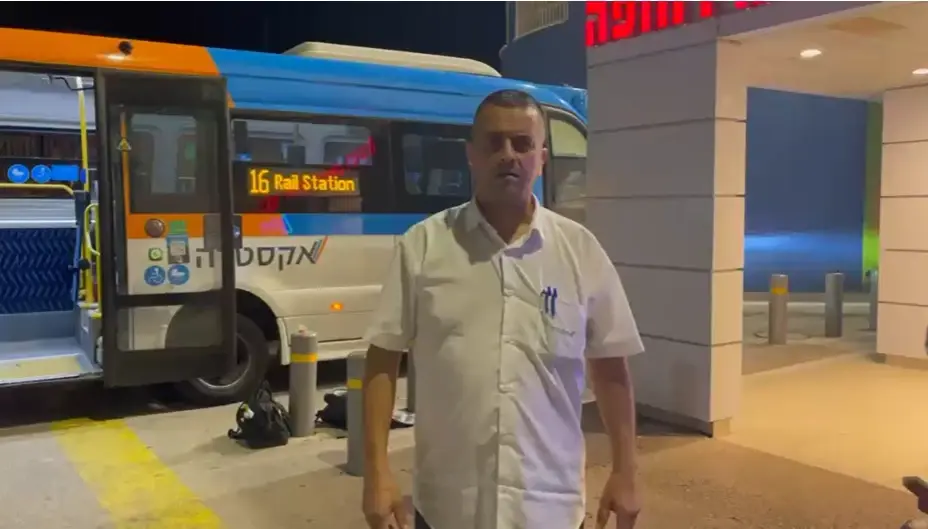 במחאה על תקיפת נהג אוטובוס בחיפה: קווים הושבתו ובמערכת החינוך בעיר יקיימו הסברה בנושא