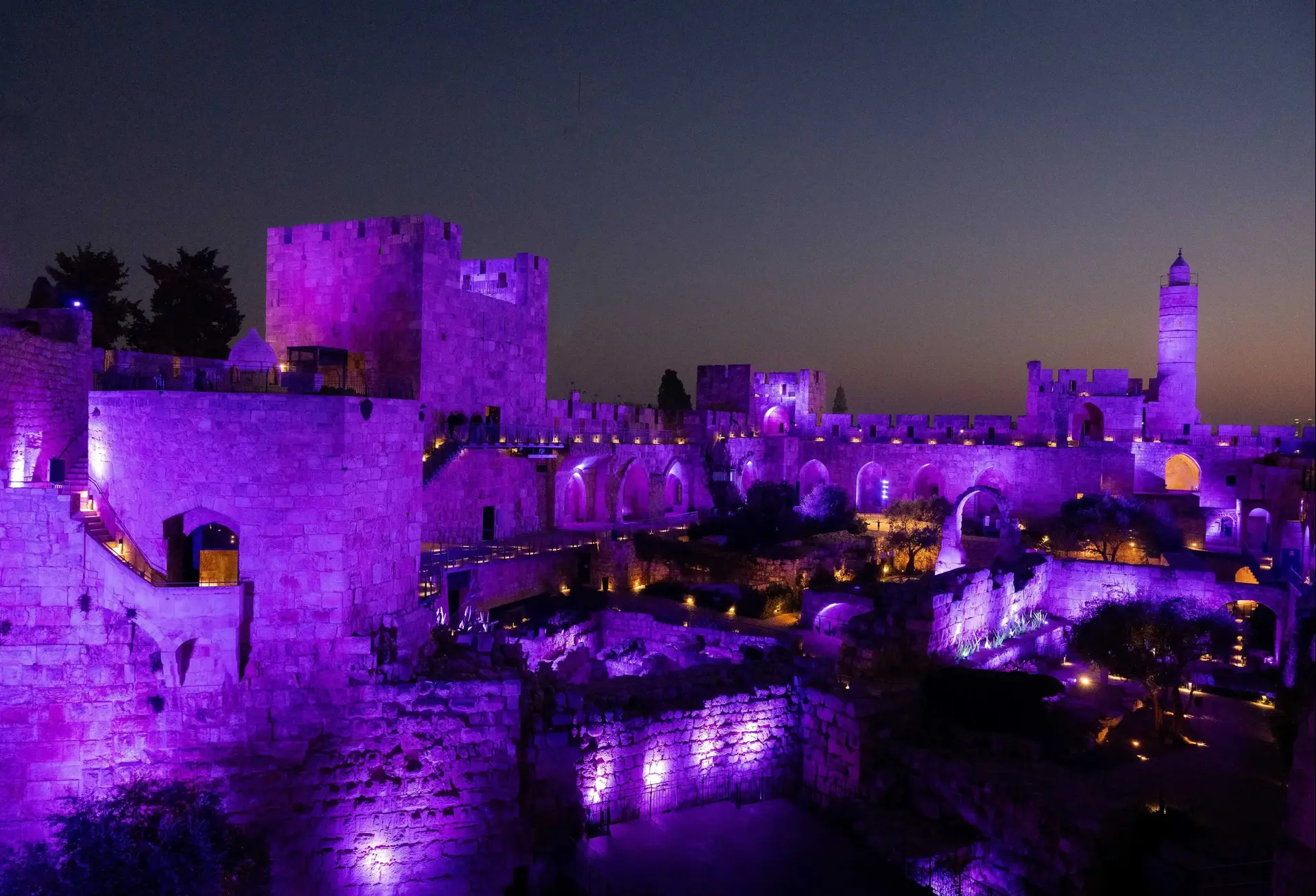רואים אתכם: "לילה סגול" עם נפגעי הפוסט טראומה והמתמודדים עם מוגבלויות שקופות