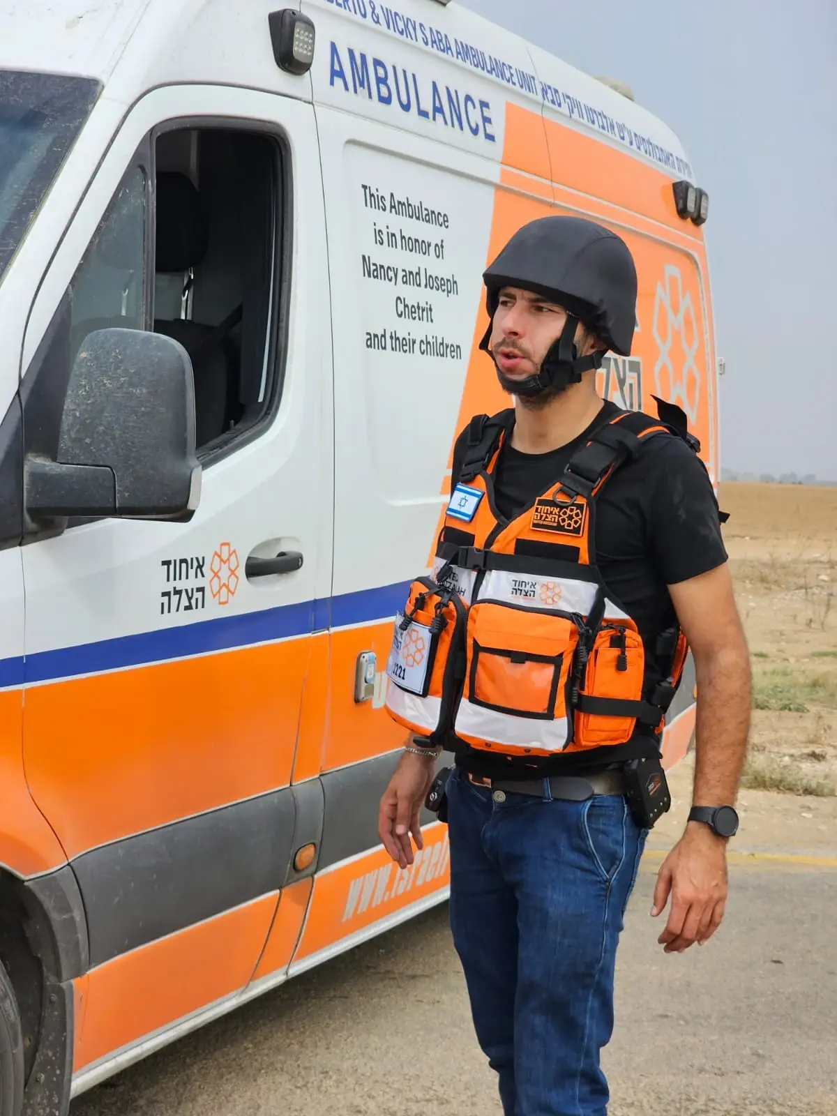 זינק לעוטף ב- 7 באוקטובר, סייע בפינוי פצוע וגילה שמדובר בראש המוסד: "סיפוק אדיר"
