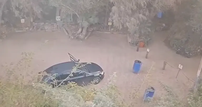 תמונה של פעוט עם נשקים לא חוקיים נמצאה במתחם של משפחת ארגון פשע בלוד | תיעוד