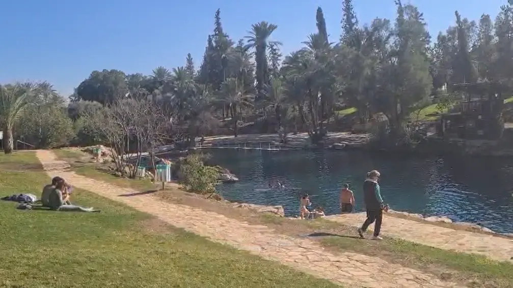החורף בהפסקה: 30 מעלות ביום הראשון של פברואר