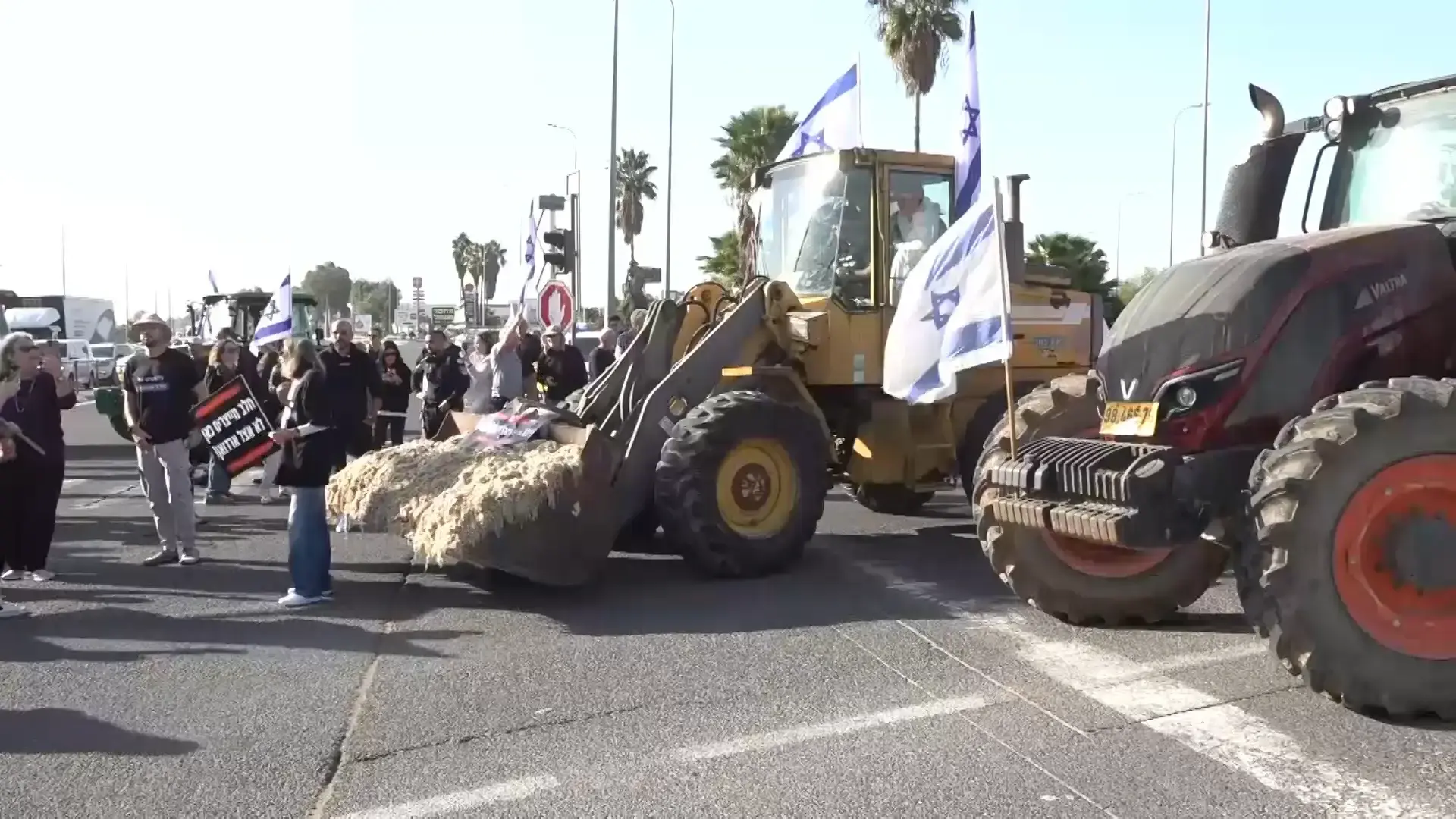 מחאה כן, נשים לא: בעיתון החרדי סיקרו את מאבק החקלאים - והעלימו את ראשת המועצה מהתמונה