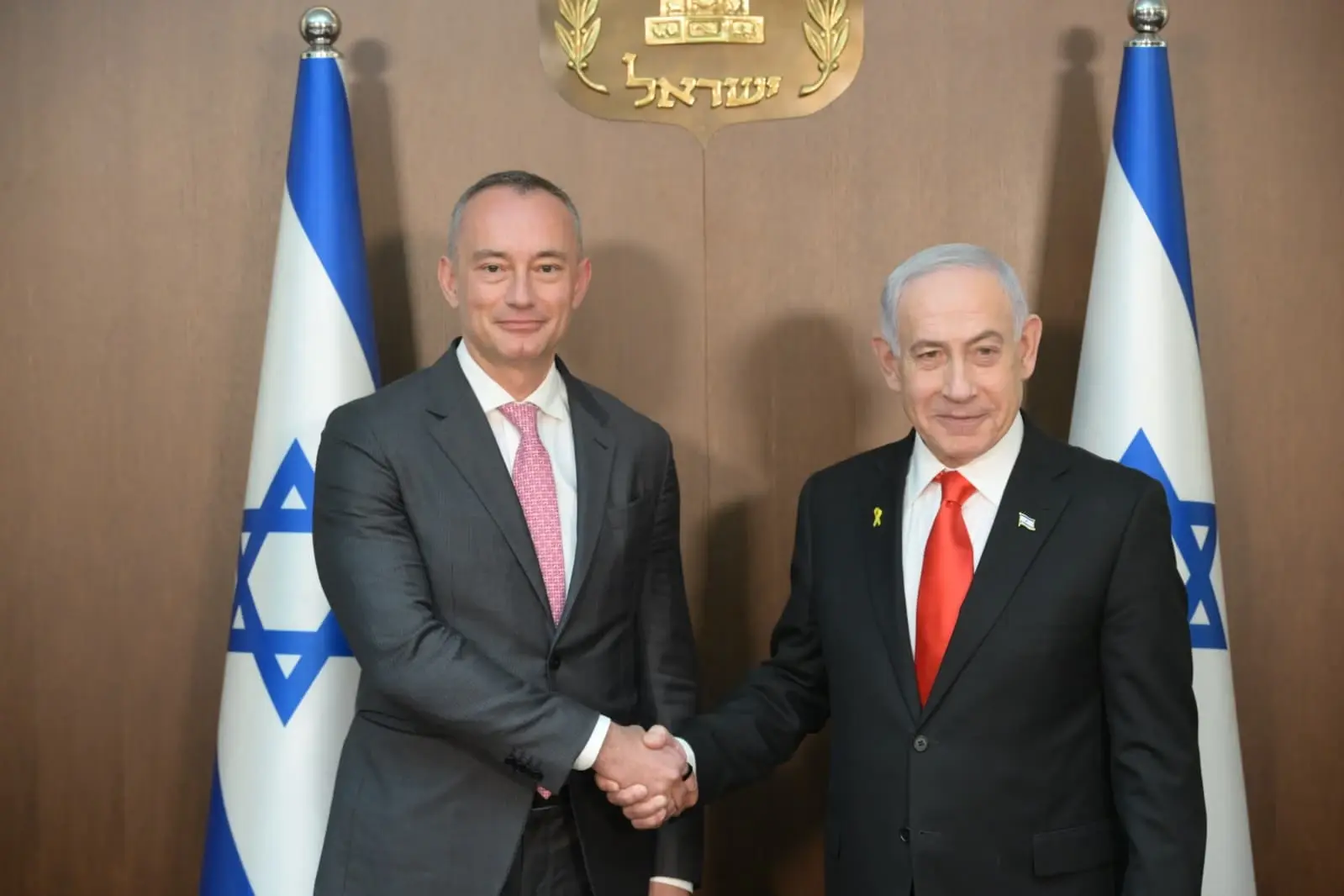 נתניהו נפגש עם המנכ"ל המיועד למועצת השלום בעזה