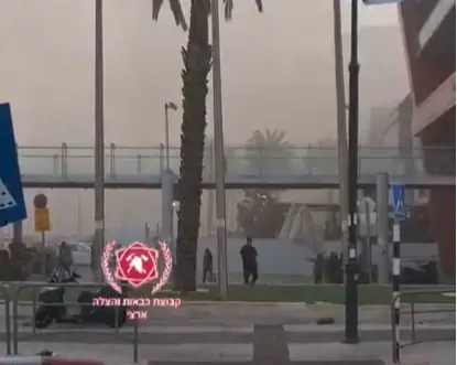 שריפה ב"שיפודי ציפורה": עשן כבד במקום