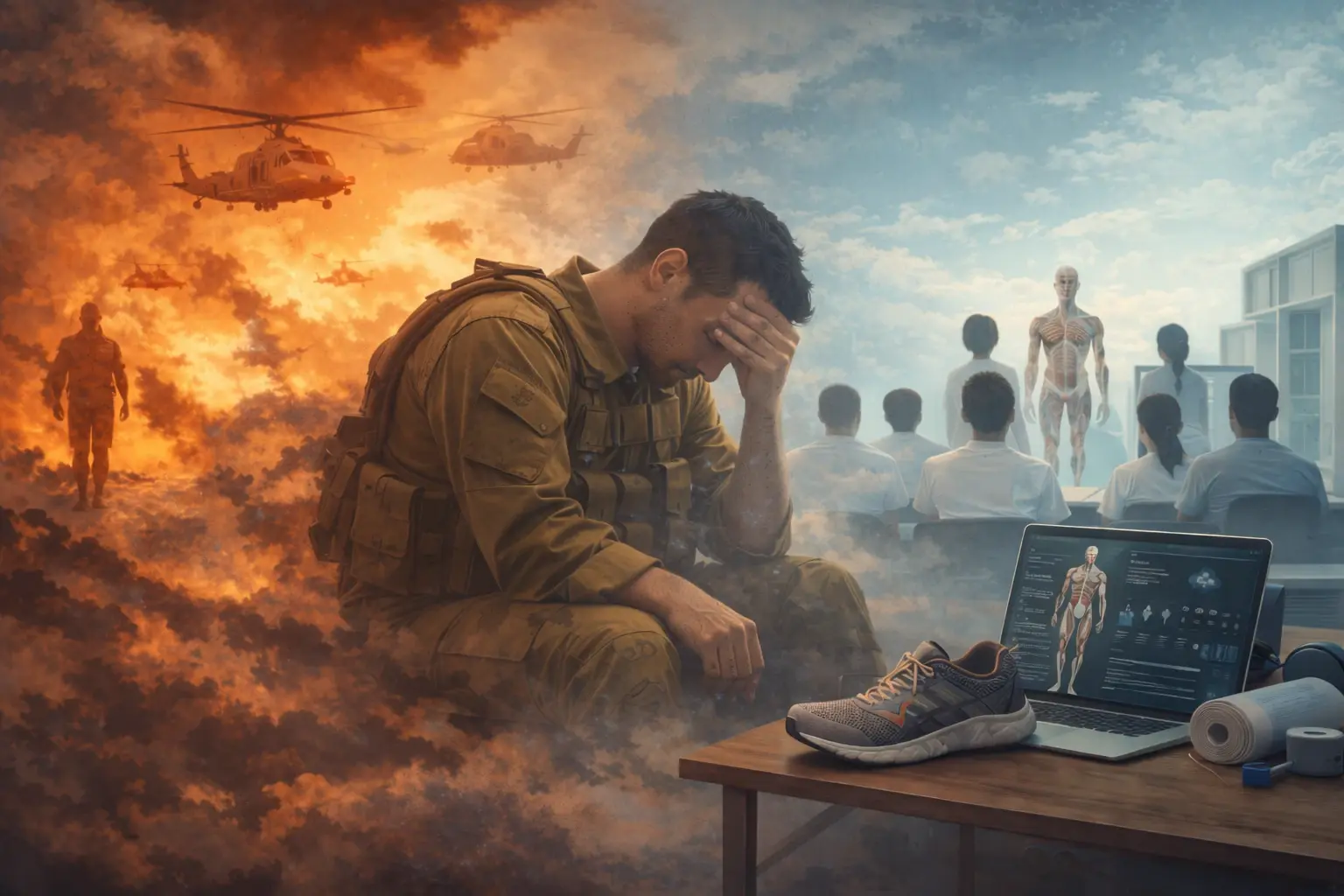 "דופק 200": העדות המצמררת של הסטודנט שחזר מהקרב