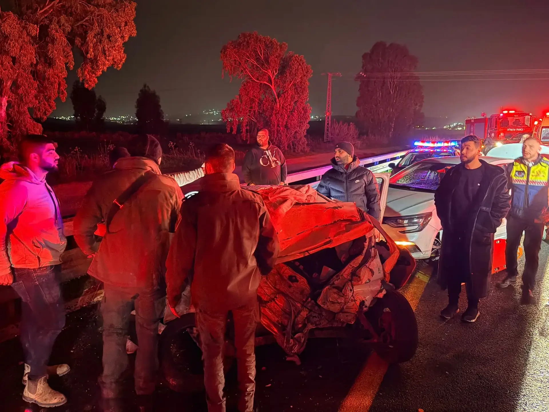 התאונה הקטלנית בעפולה: ברק ואישה נוספת ירדו לסייע לנפגעי תאונה בצד הדרך - ונדרסו למוות