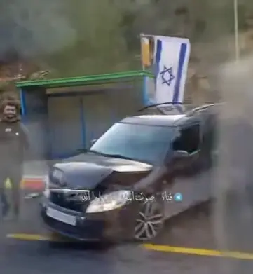 פלסטיני המזוהה עם חמאס פרץ מחסום באיו"ש - שוטרים ירו לעברו
