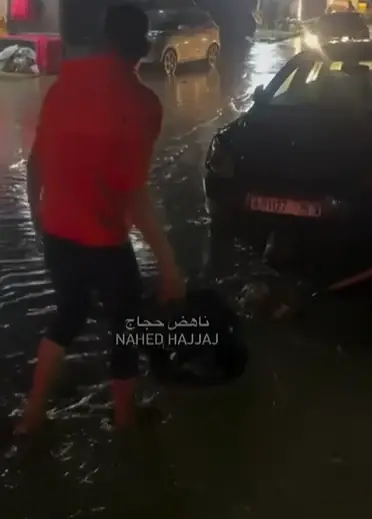 קריאות מצוקה בעזה: מאות אוהלים הוצפו בשל גשמים עזים