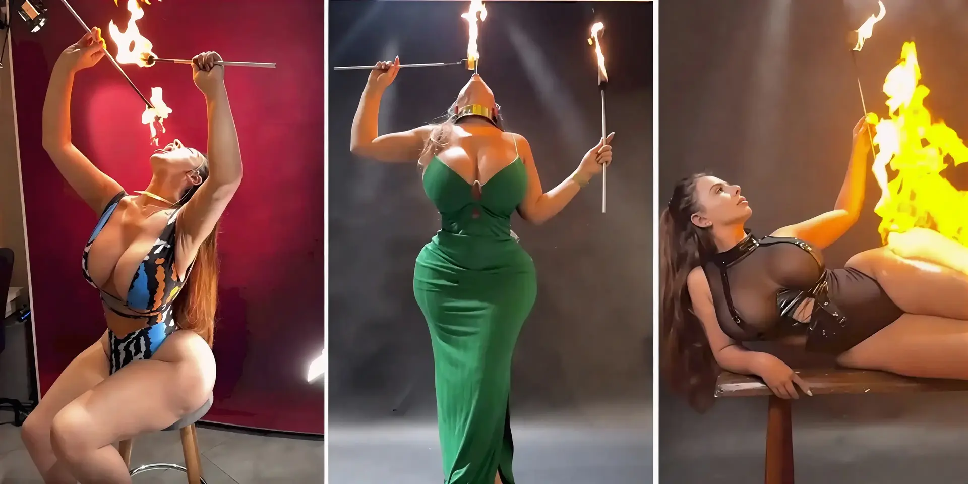 לוהטת מדי בשביל להיות אמיתית? יורקת האש שצריכה להוכיח שהיא לא AI
