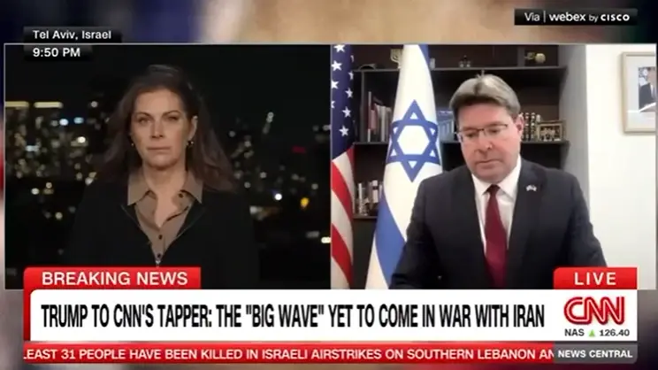 "הוא לא רצוי": אקוניס במתקפה חריפה על ממדאני טרם מצעד התמיכה בישראל