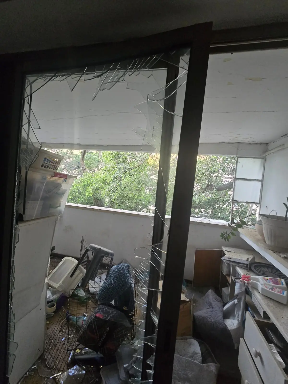שעות לאחר שביתה נהרס מפגיעה ישירה - התייצבה לטפל במטופלים