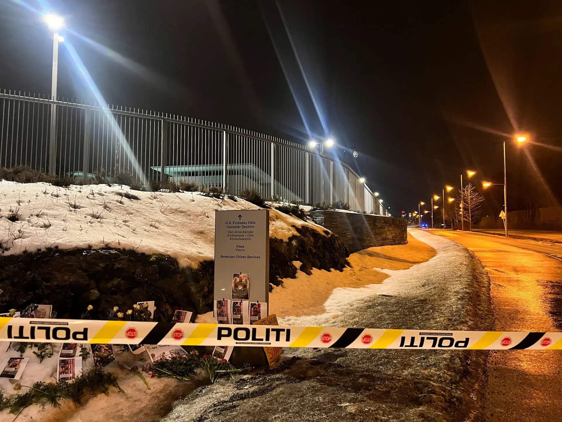 פיצוץ בסמוך לשגרירות האמריקנית באוסלו: "עשן עלה מהמתחם"