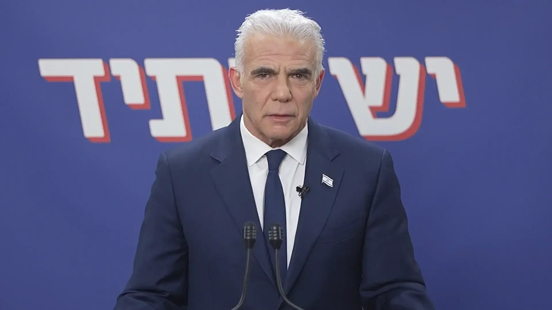 לפיד מזהיר: אסור לסיים את המלחמה בלי השמדת תוכנית הגרעין