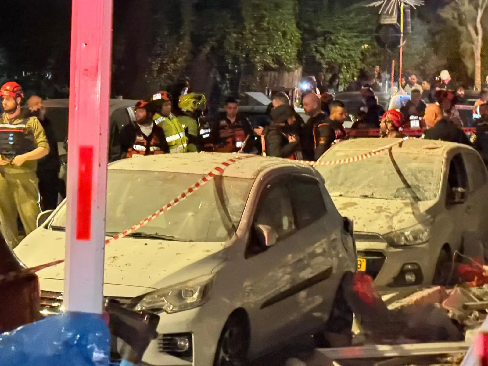 אסון ברמת גן: פצצה חדרה לדירה- זוג בשנות ה-70 נהרג; כ-20 זירות במטח מאיראן