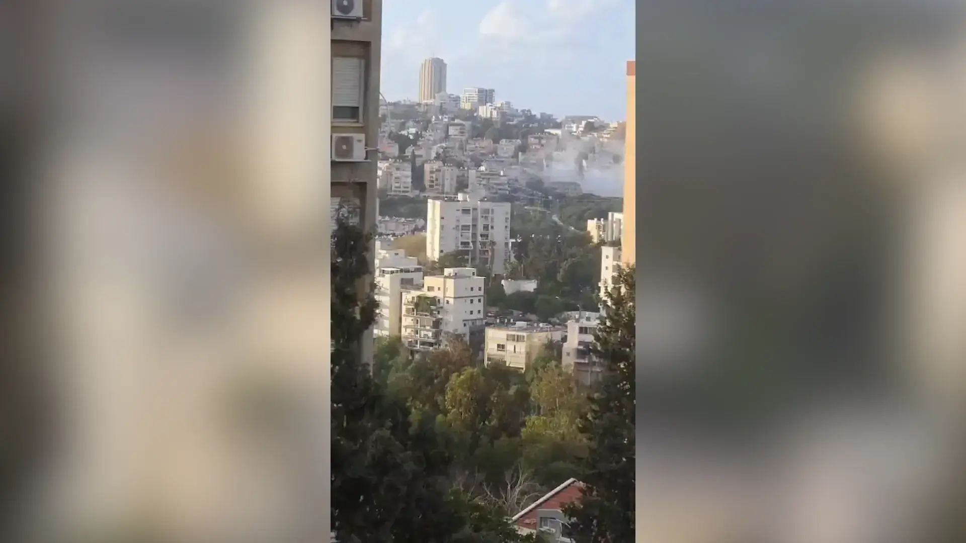 הרס בזירת נפילה בחיפה: גבר נפצע קשה, חשש ללכודים במבנה | היום ה-37 למלחמה