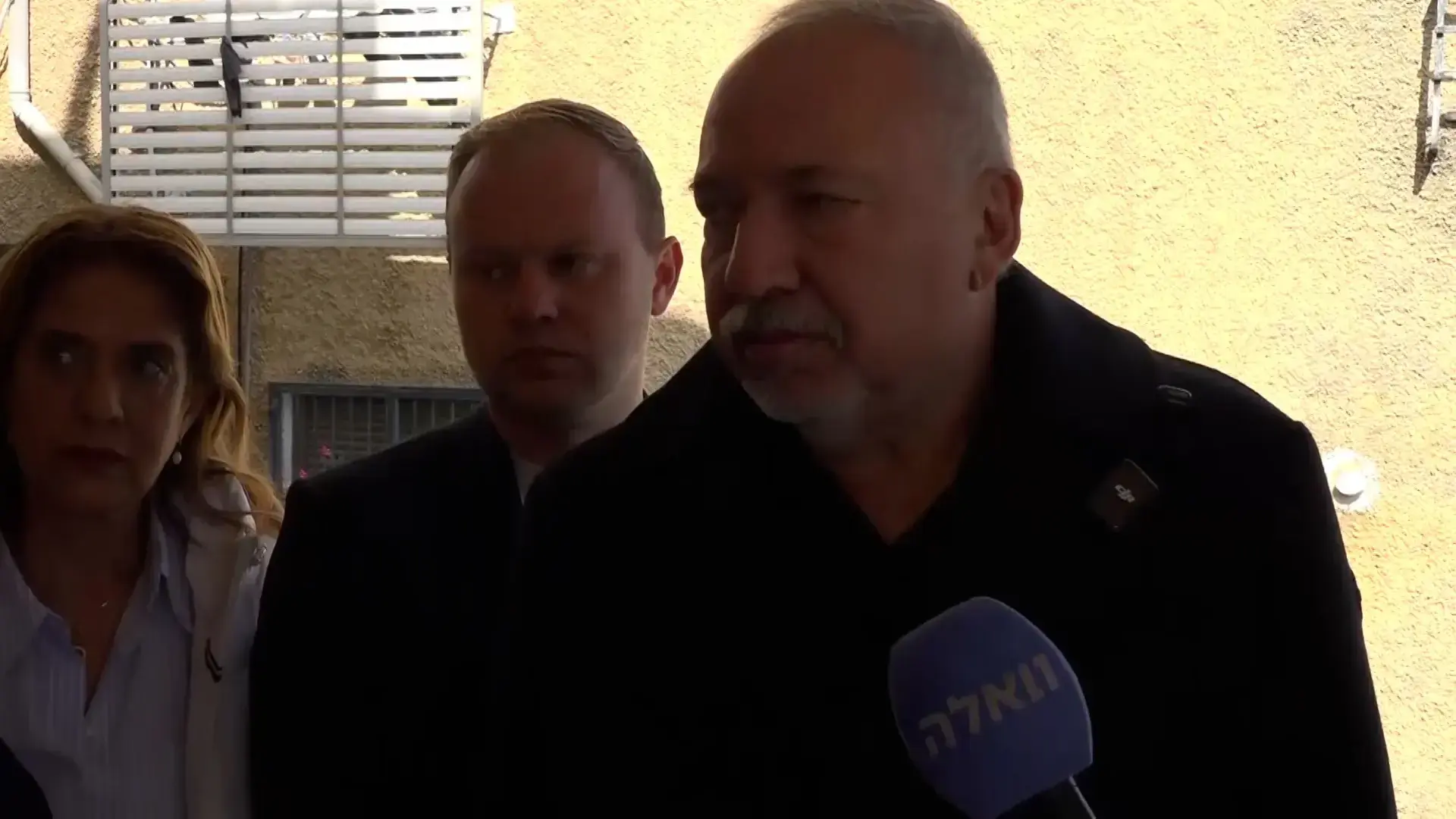 ליברמן בזירת ההרס בחיפה: "בלי הכרעה - נחזור שוב לאותו סבב"