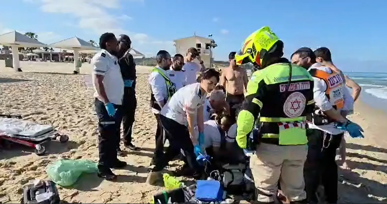 נקבע מותו של גבר בן 87 שנמשה מהים בחוף פולג