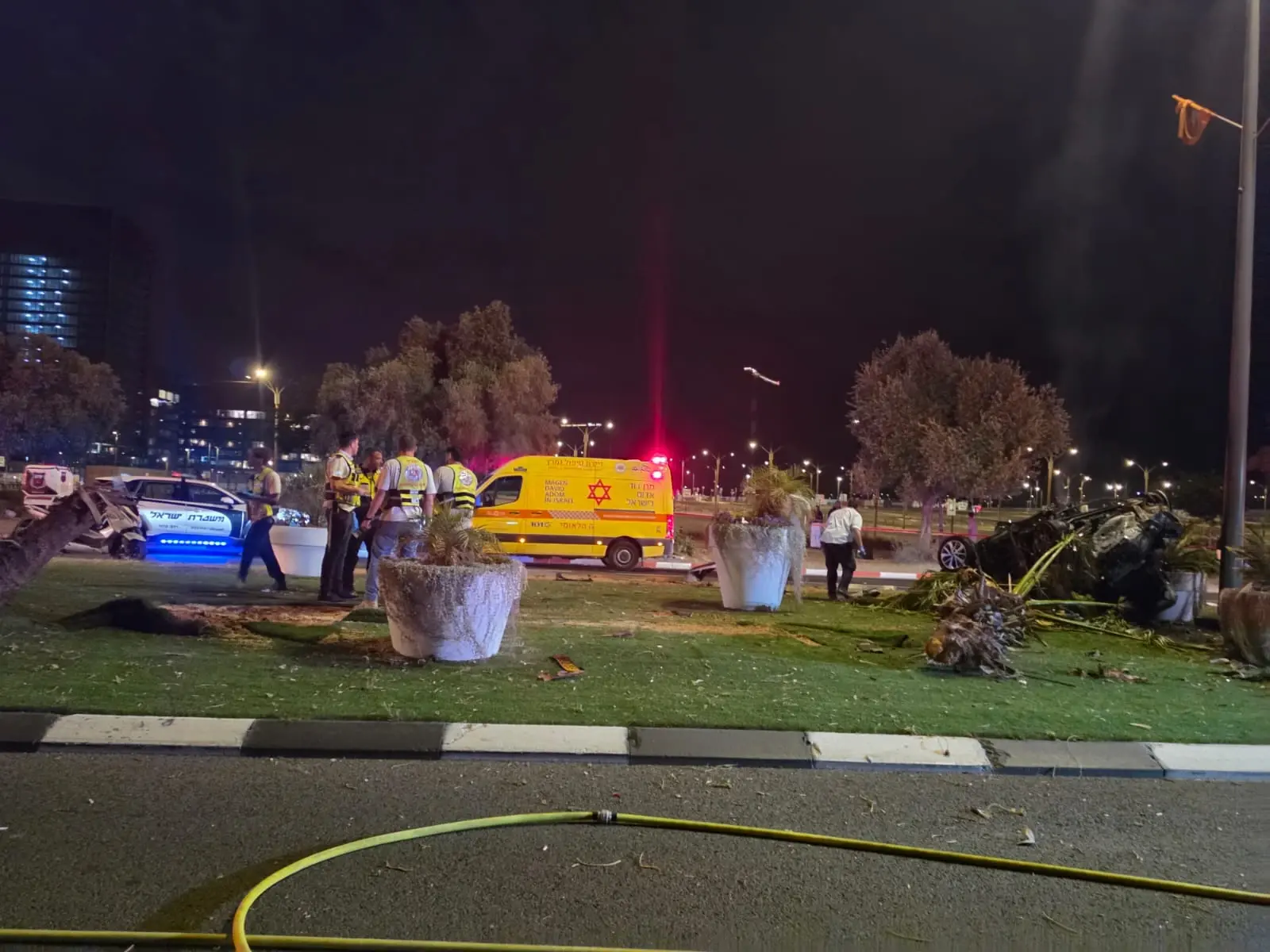 הקטל בכבישים: שני הרוגים ופצוע קשה בתאונה בראשון לציון; רוכב אופנוע נהרג בכביש 60