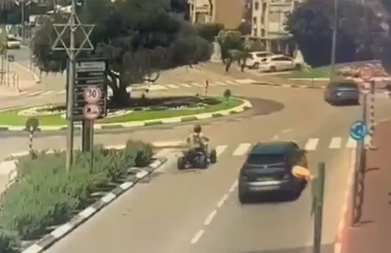 לא צעצוע: ביהמ"ש הרשיע נהג טרקטורון חשמלי והורה על השמדת הכלי