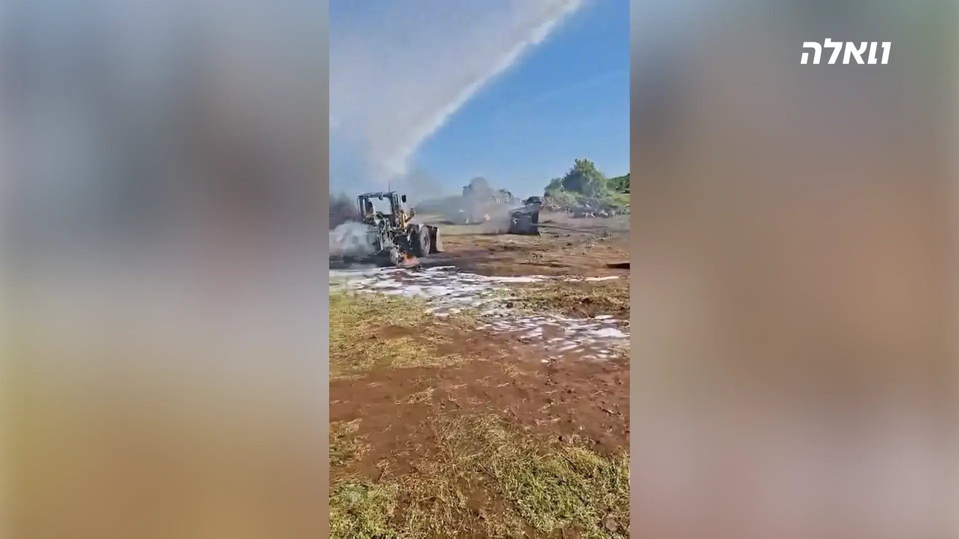 צמיגים בוערים ויידוי אבנים: הדרוזים בגולן זועמים על חידוש פעילות חברת האנרגיה