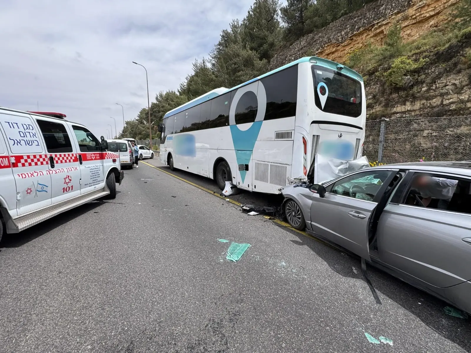 טרגדיה בכביש 1: תינוקת בת חודש נהרגה, שלושה נוספים נפצעו קשה