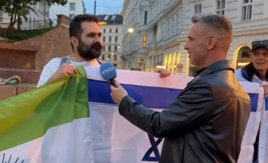 "צדק לפלסטין": המחאה בשידור הספרדי במקביל לגמר האירוויזיון