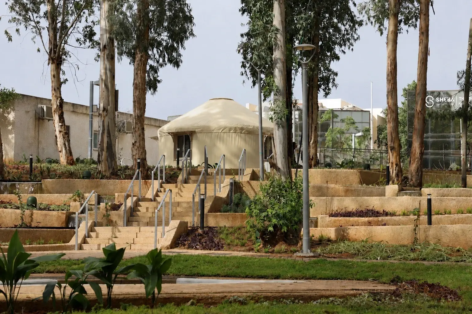 לראשונה במרכז רפואי בישראל: שיבא פתחו מרחב טיפול בטראומה בלב הטבע