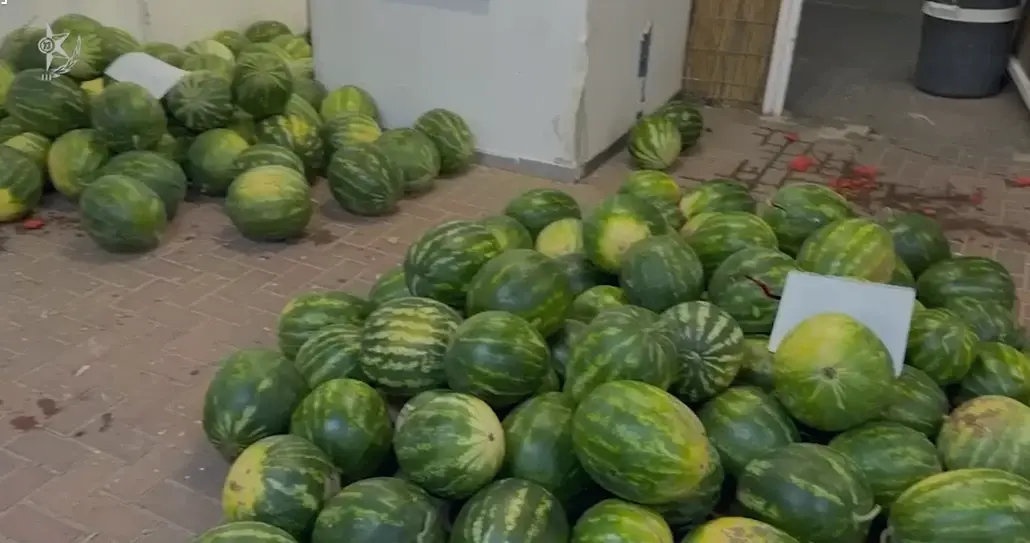 "כל אבטיח מלמיליאן": חשודים נעצרו לאחר שניסו לגנוב יותר מטון אבטיחים
