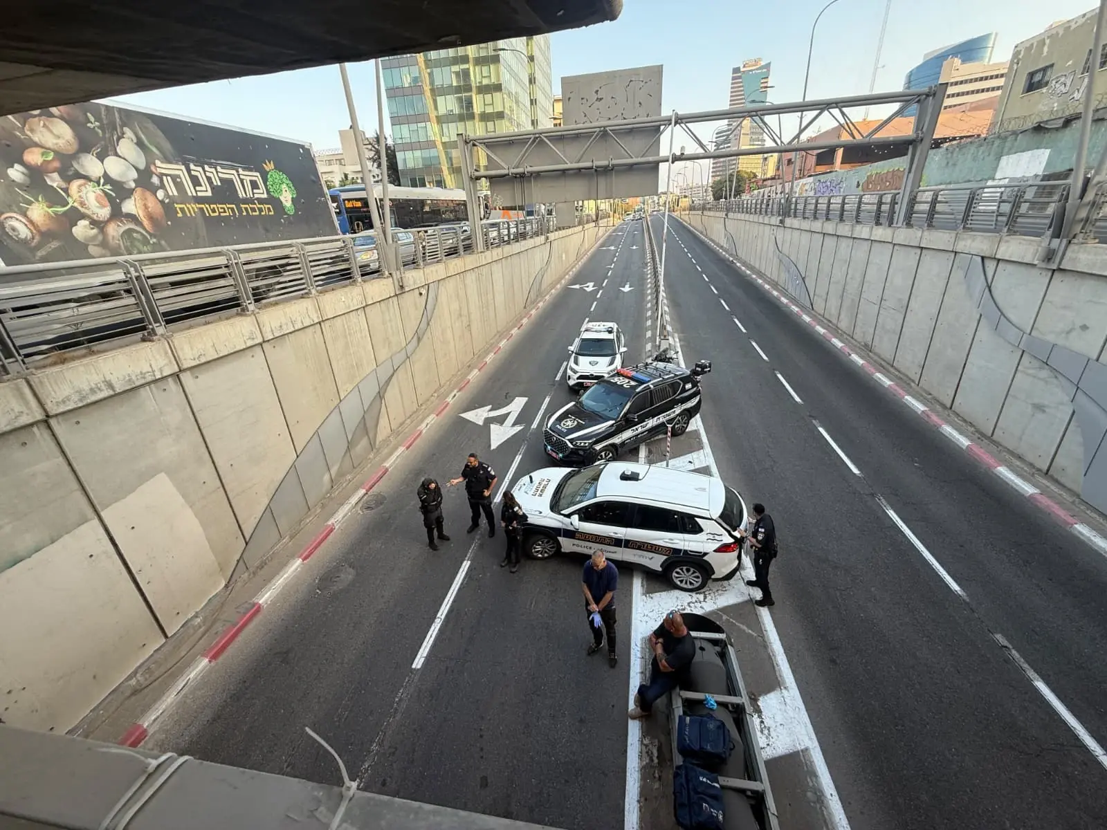בעקבות מציאת גופה: מנהרת לה גארדיה נסגרה לתנועה