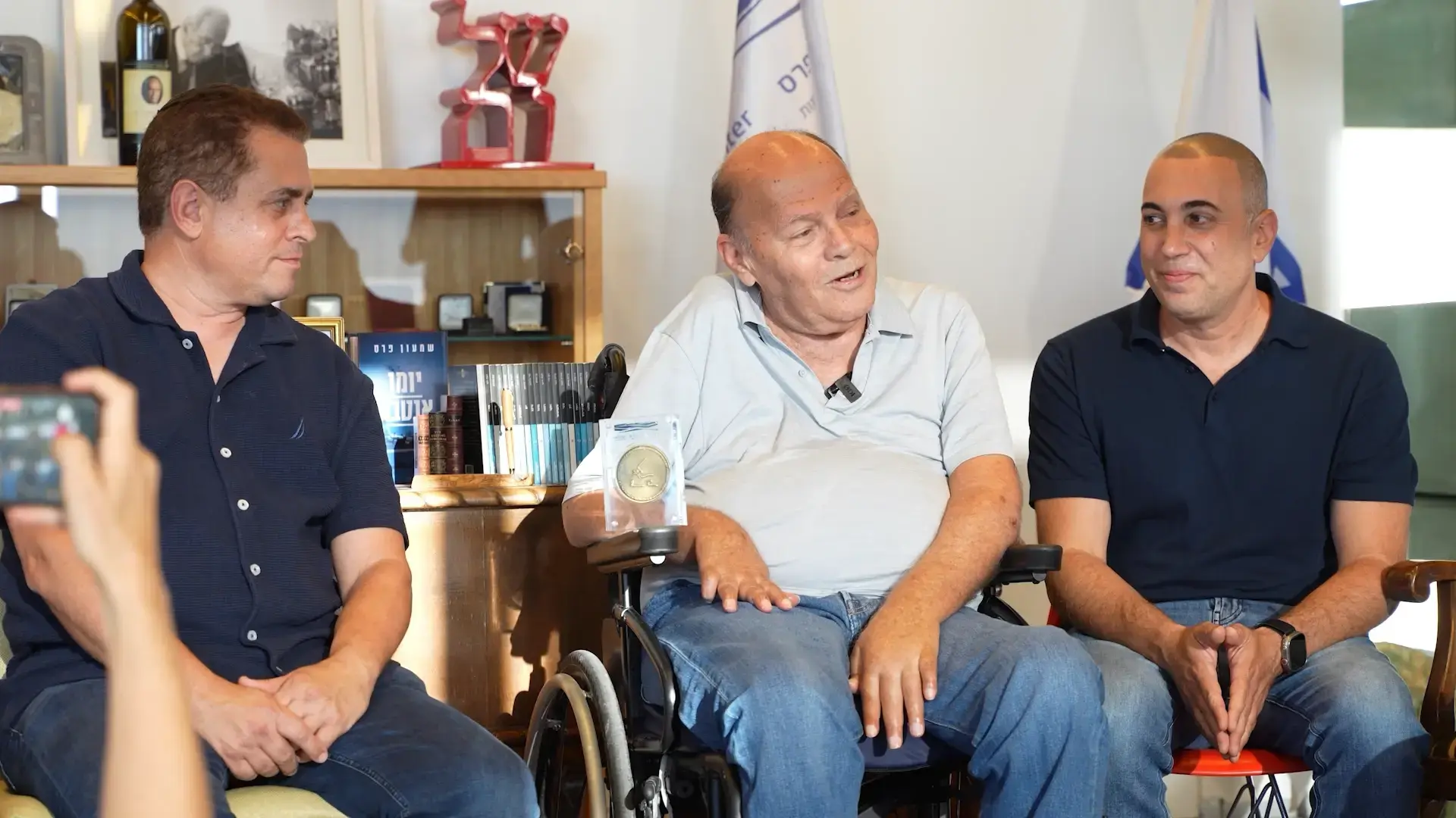 50 שנה למבצע אנטבה: סורין הרשקו, הלוחם שנפצע באורח הקשה ביותר, קיבל אות הוקרה
