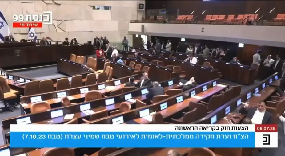 ועדת חקירה פריטטית: ההצעה שהאופוזיציה עוד עלולה להצטער שדחתה