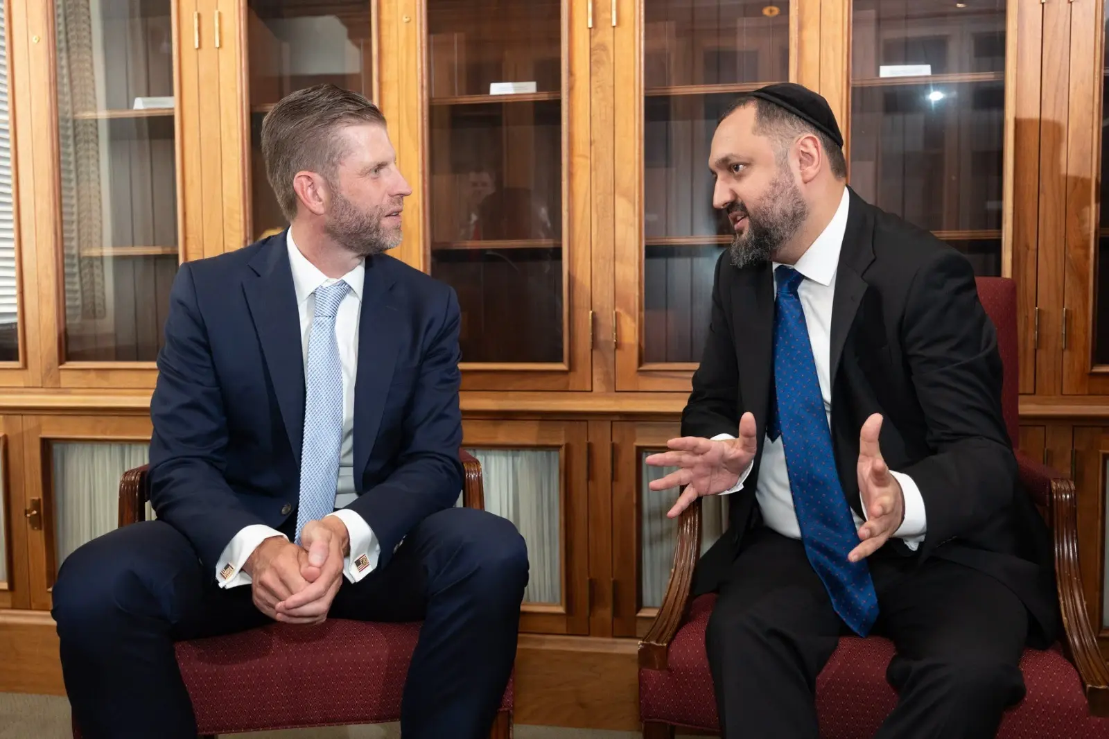 אריק טראמפ נפגש עם הרב מבאקו: "אזרבייג'ן היא ידידתנו, ישראל היא בת בריתנו"