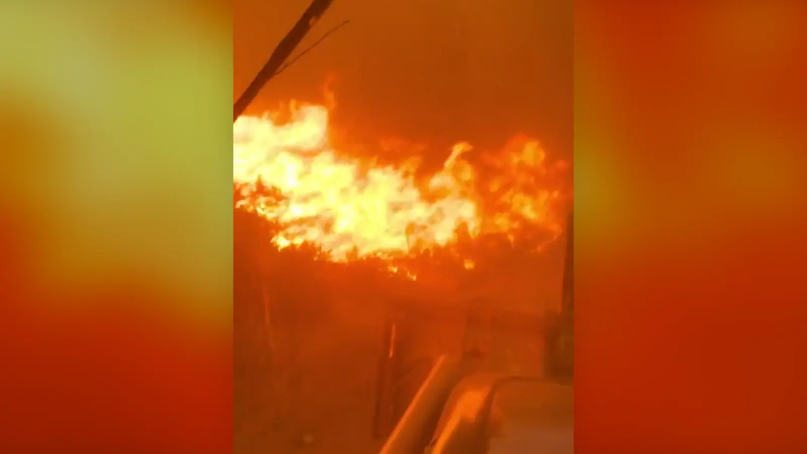 שריפת ענק בנבדה בארה"ב: 90 אלף אזרחים פונו מבתיהם