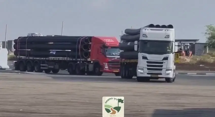 זעם בעוטף בעקבות הכנסת חומרי שיקום לעזה: "חמאס התפרק מנשקו ולא הודיעו לנו?"