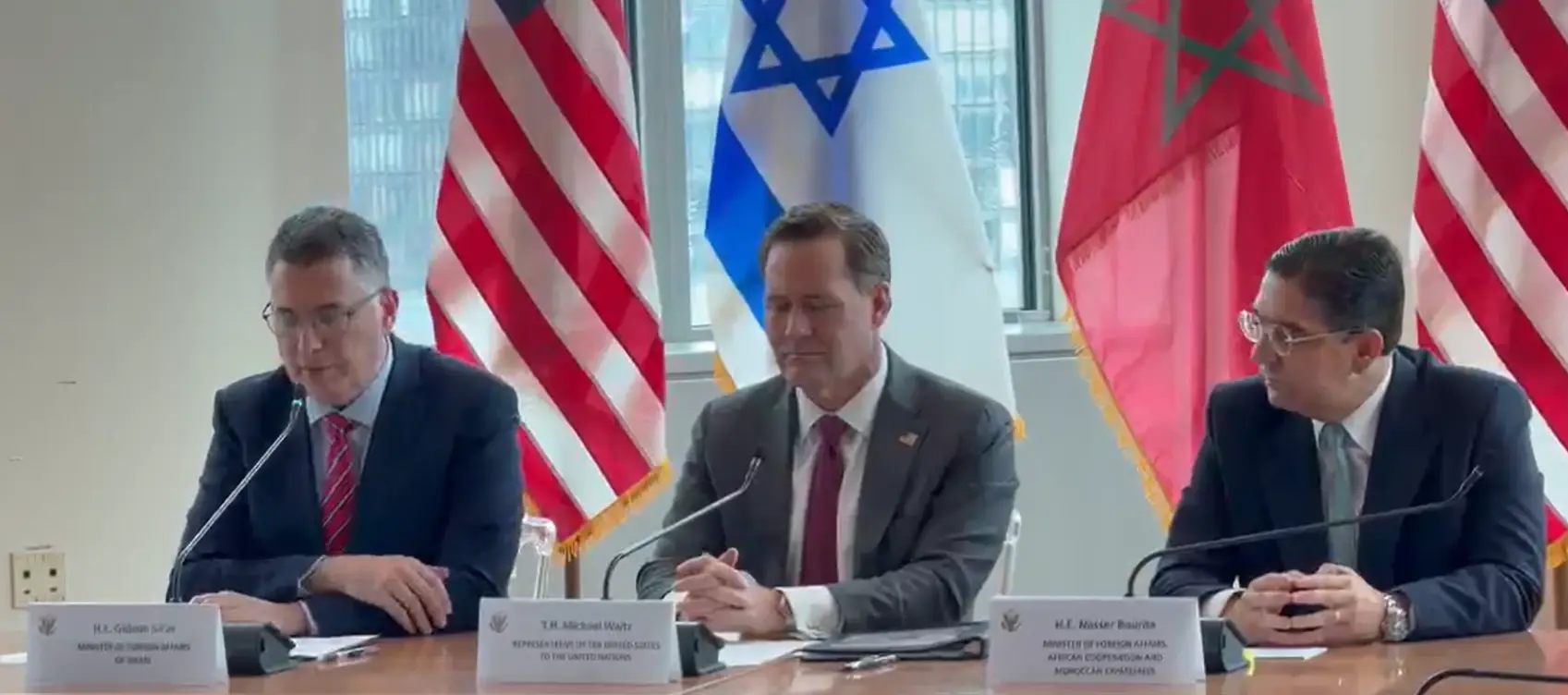 חברות תעופה מרוקאיות בנתב"ג - תוך שבועות: הפסגה המשולשת בניו יורק