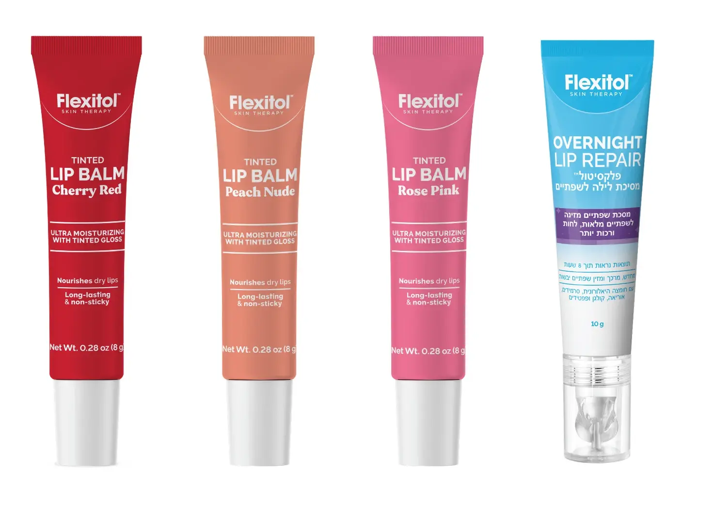 צבע ביום, לחות בלילה: המוצרים החדשים לשפתיים של פלקסיטול