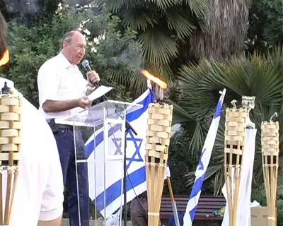 טקס משואות לחרפת מדינת ישראל