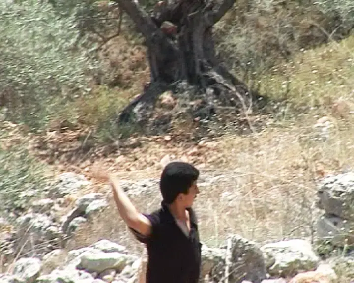צפו בצה"ל מפזר באלימות הפגנה נגד הגדר