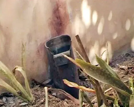 קסאם פגע בבית במערב הנגב, אין נפגעים