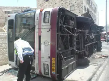פיגוע הדריסה בבירה: תיעוד מהשטח
